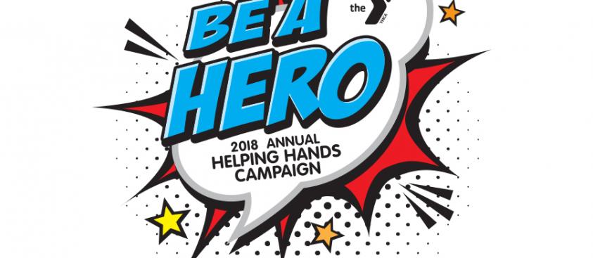 YMCA – be a hero campaign – be a hero logo