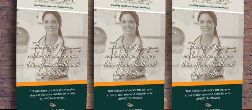 Northwest Hospital Foundation Standing Banner