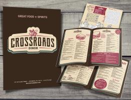 Crossroads Dinor – Menu Design