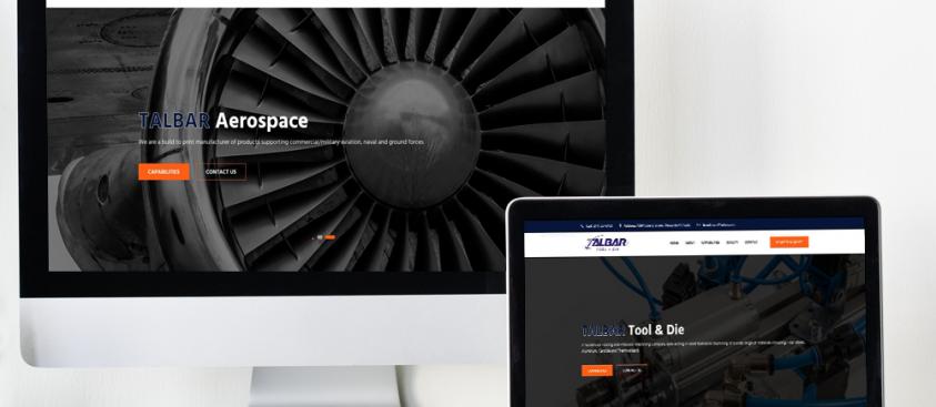 Talbar Aerospace/Tool & Die – website design